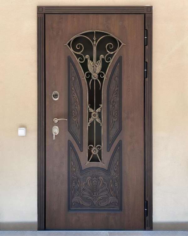 Дверь с фигурным стеклом Дверь с фигурным стеклом
