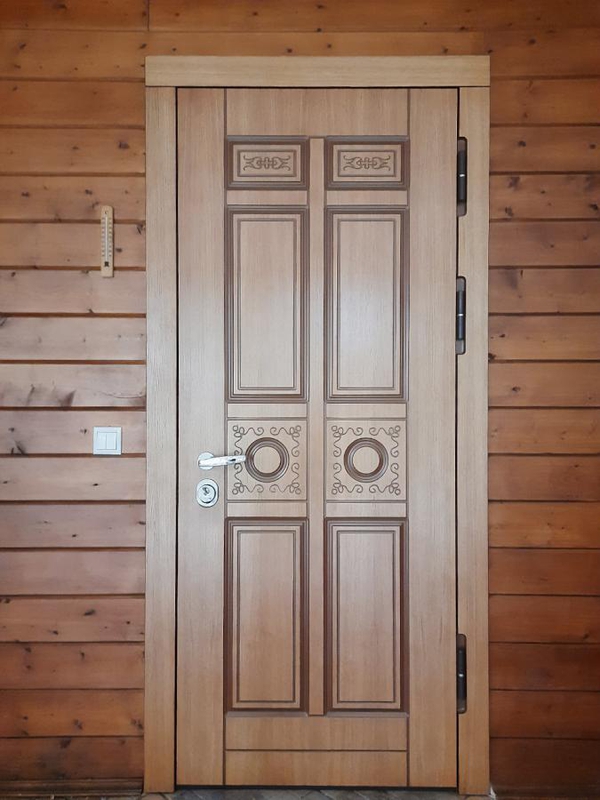 Дверь с отделкой МДФ для дома Дверь с отделкой МДФ для дома