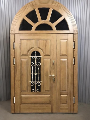 Арочная дверь со стеклом Арочная дверь со стеклом