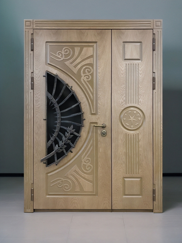 С полукруглым окном С полукруглым окном