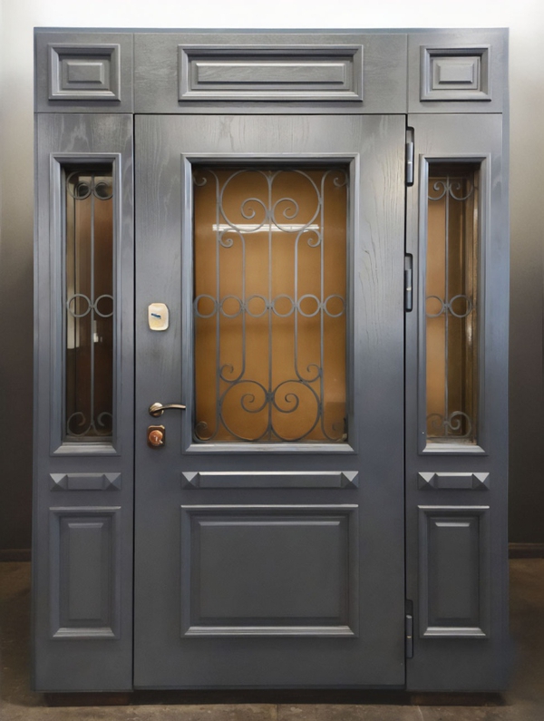 Входная группа со стеклом Входная группа со стеклом