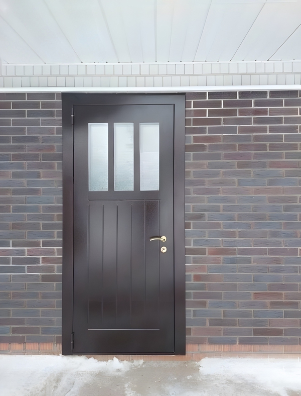 Дверь с рисунком на металле Дверь с рисунком на металле