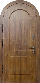 Стальная арочная дверь с терморазрывом и отделкой МДФ Стальная арочная дверь с терморазрывом и отделкой МДФ